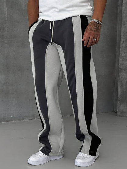 Contrast Panel Relaxed-Fit Joggers