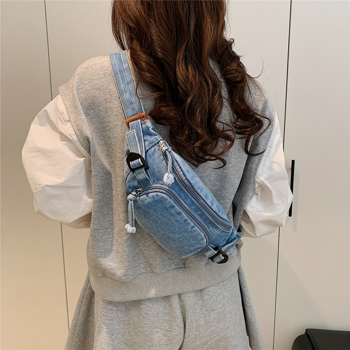 The Chambray Companion Belt Bag