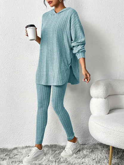 Oversized Hooded Loungewear Ensemble