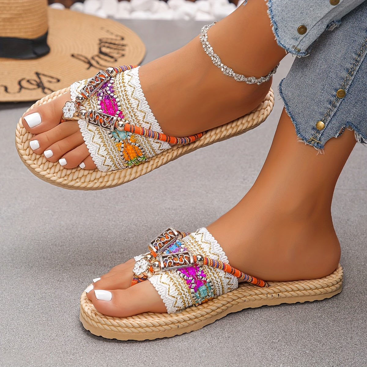 Bohème Tissé Charm Flatform