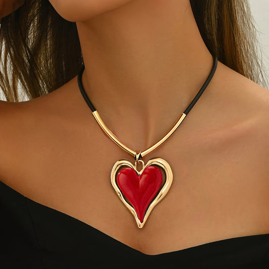 Bella Heart Core Pendant Necklace