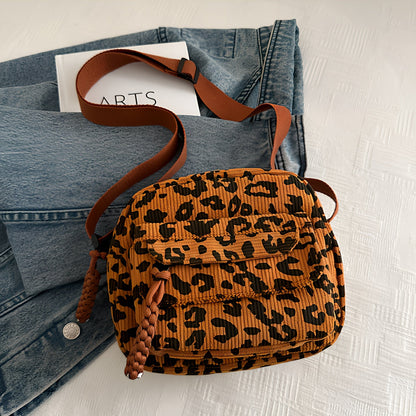 The Savanna Corduroy Crossbody Bag