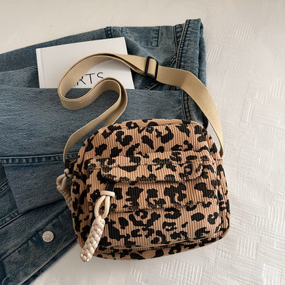 The Savanna Corduroy Crossbody Bag