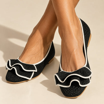 Amara Ruffle Flats