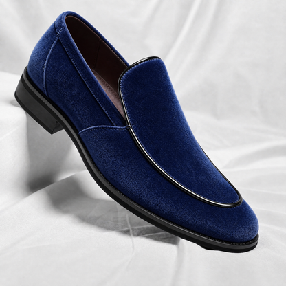 Cavallo Suede Apron-Toe Loafers