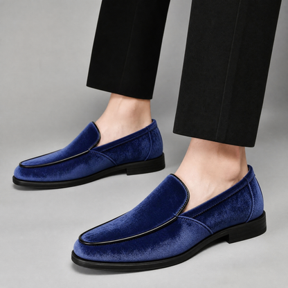 Cavallo Suede Apron-Toe Loafers