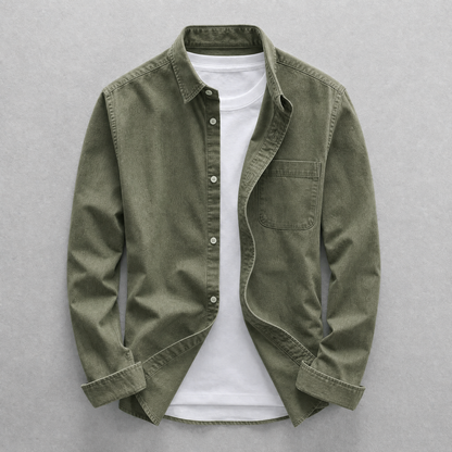 Rousseau Washed Cotton Overshirt