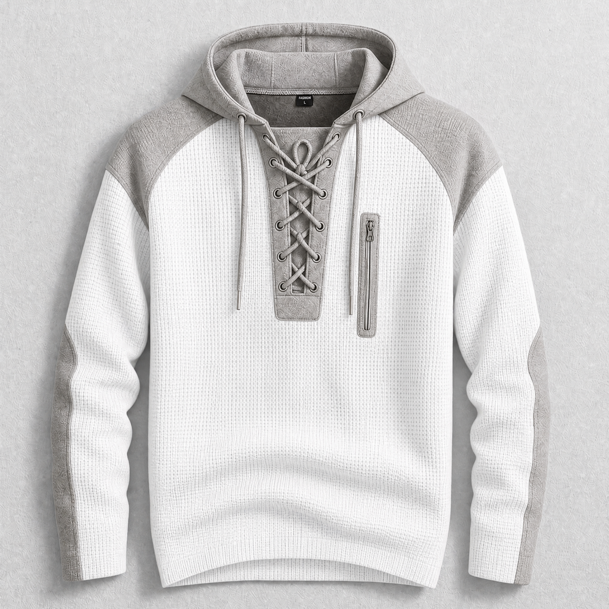 Castellon Lace-Up Hoodie