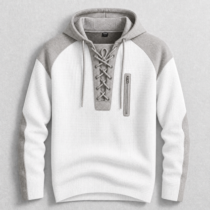 Castellon Lace-Up Hoodie