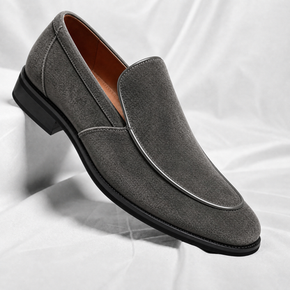 Cavallo Suede Apron-Toe Loafers
