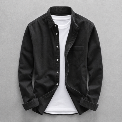 Rousseau Washed Cotton Overshirt