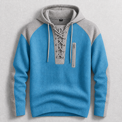 Castellon Lace-Up Hoodie