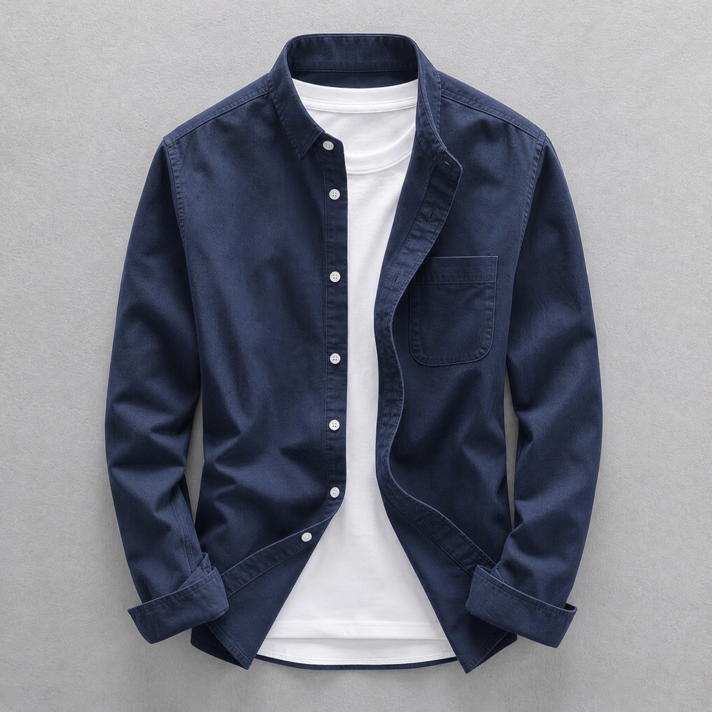Rousseau Washed Cotton Overshirt