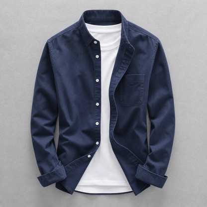 Rousseau Washed Cotton Overshirt