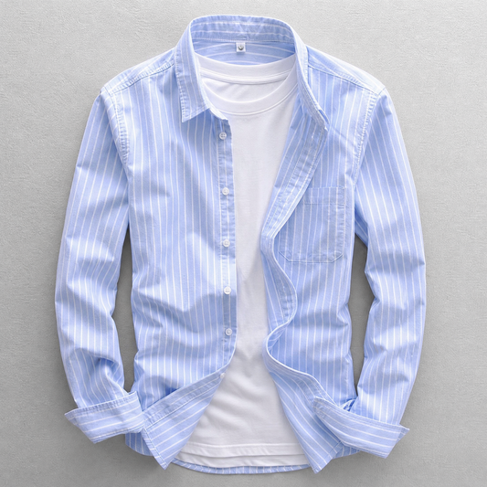 Amalfi Linen Stripe Shirt