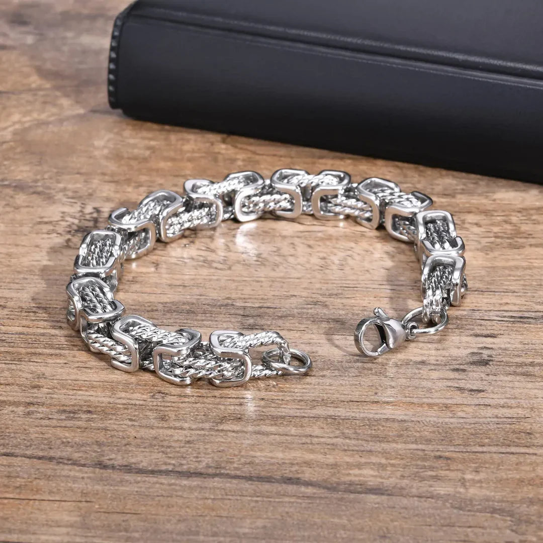 Byzantine Cable-Link Bracelet
