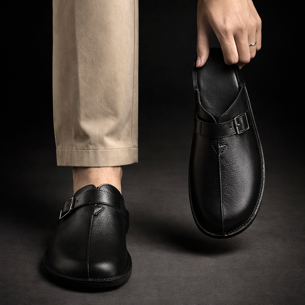 Monastero Burnished Clog Mule
