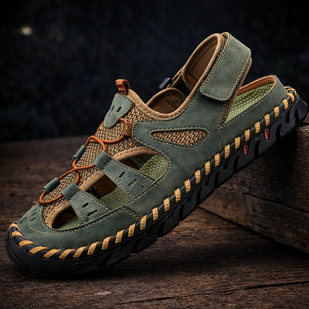 Maestrale Leather Sandals