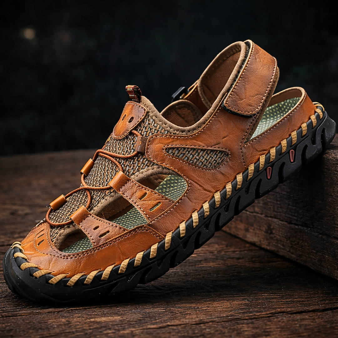 Maestrale Leather Sandals