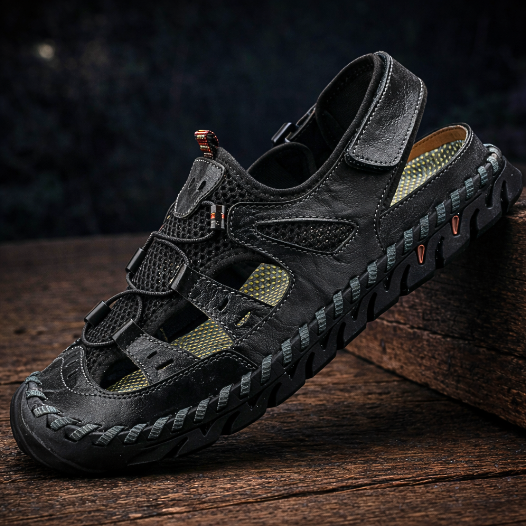 Maestrale Leather Sandals