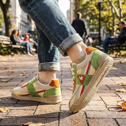 The Riviera Patchwork Low-Top