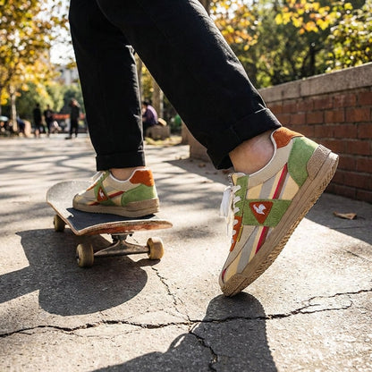 The Riviera Patchwork Low-Top