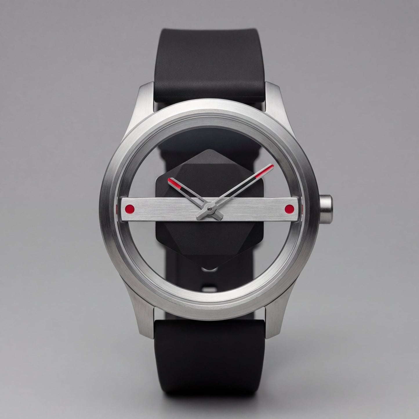 Obsidian Facet Timepiece
