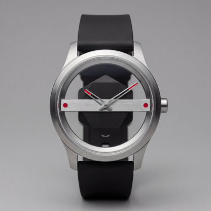 Obsidian Facet Timepiece