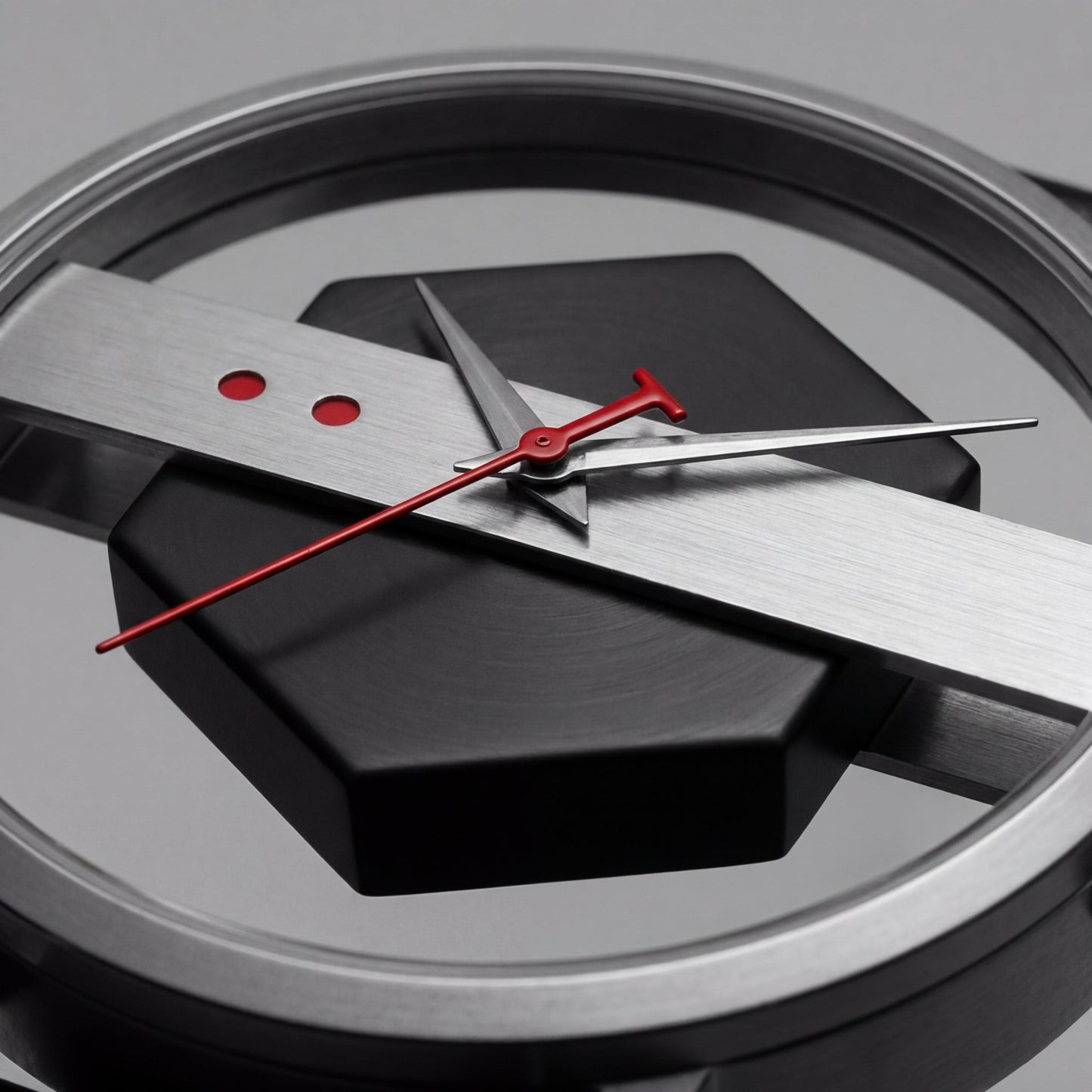 Obsidian Facet Timepiece