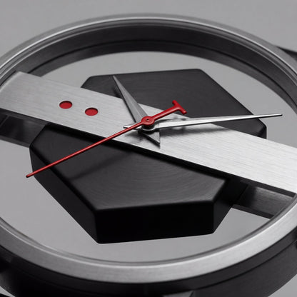 Obsidian Facet Timepiece