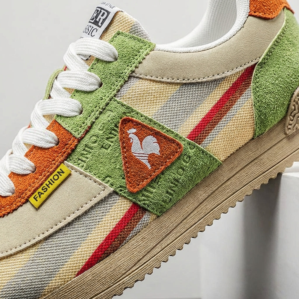 The Riviera Patchwork Low-Top