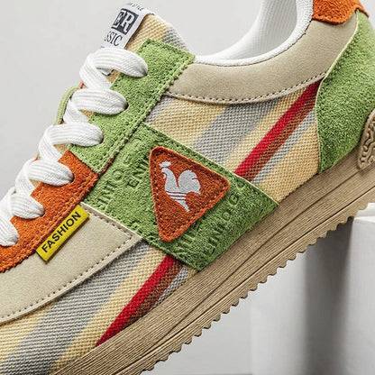 The Riviera Patchwork Low-Top