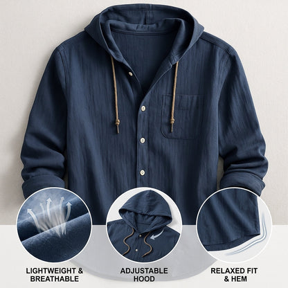 Harbour Drift Button-Through Hood