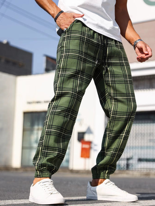 Heritage Plaid Jogger Pants