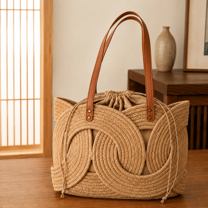Marbella Woven Tote