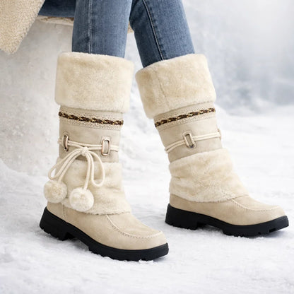 The Plush Snow Boot with Faux Fur Lining