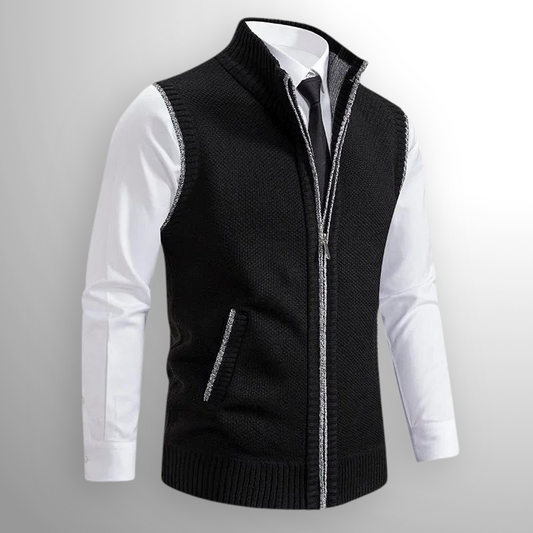 The Brompton Zip Sweater Vest