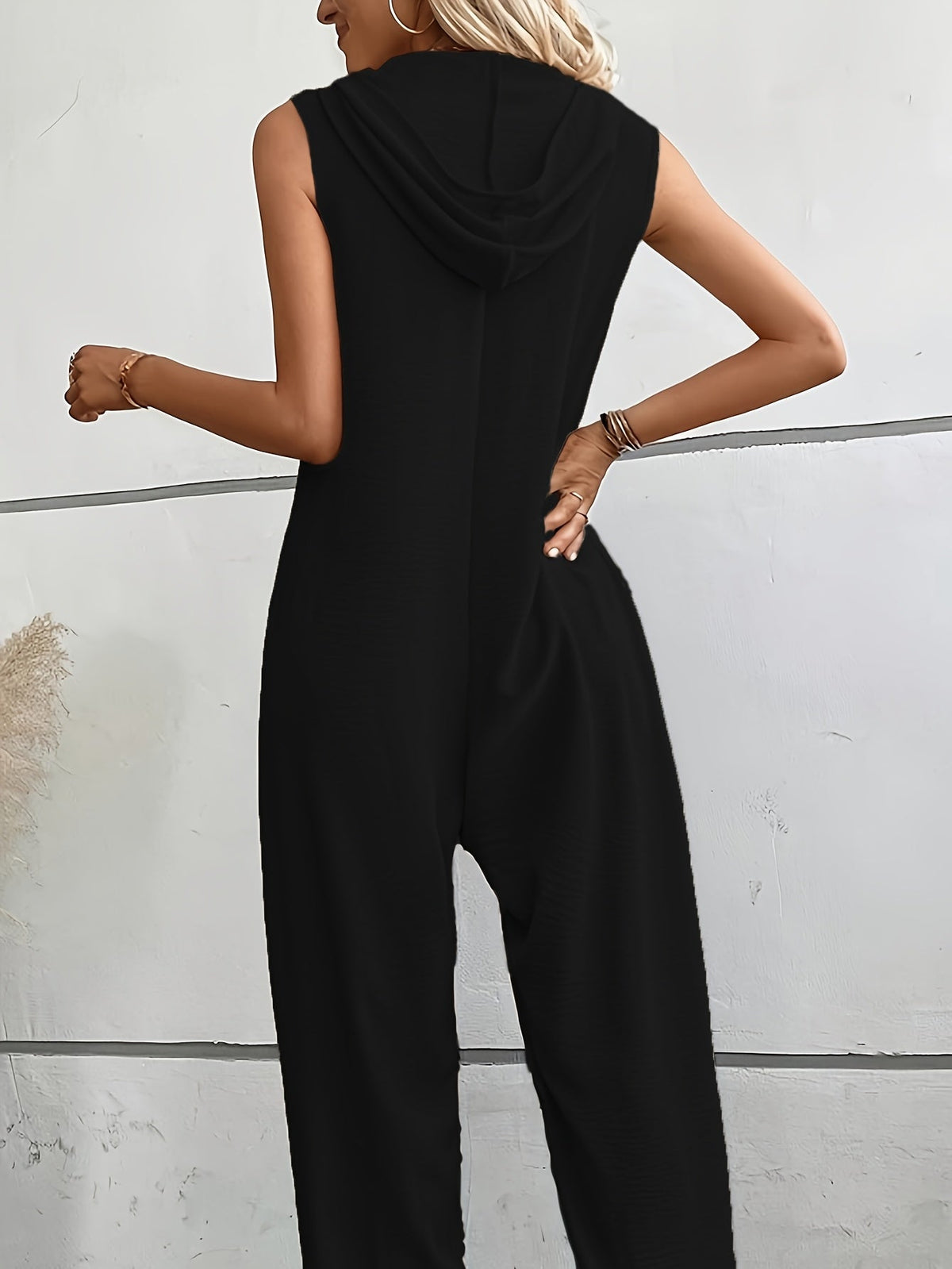 Marchesa Hooded Jumpsuit