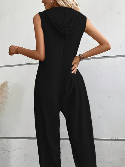Marchesa Hooded Jumpsuit