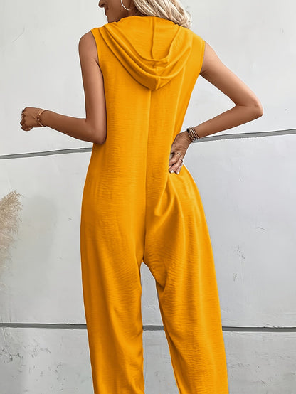 Marchesa Hooded Jumpsuit