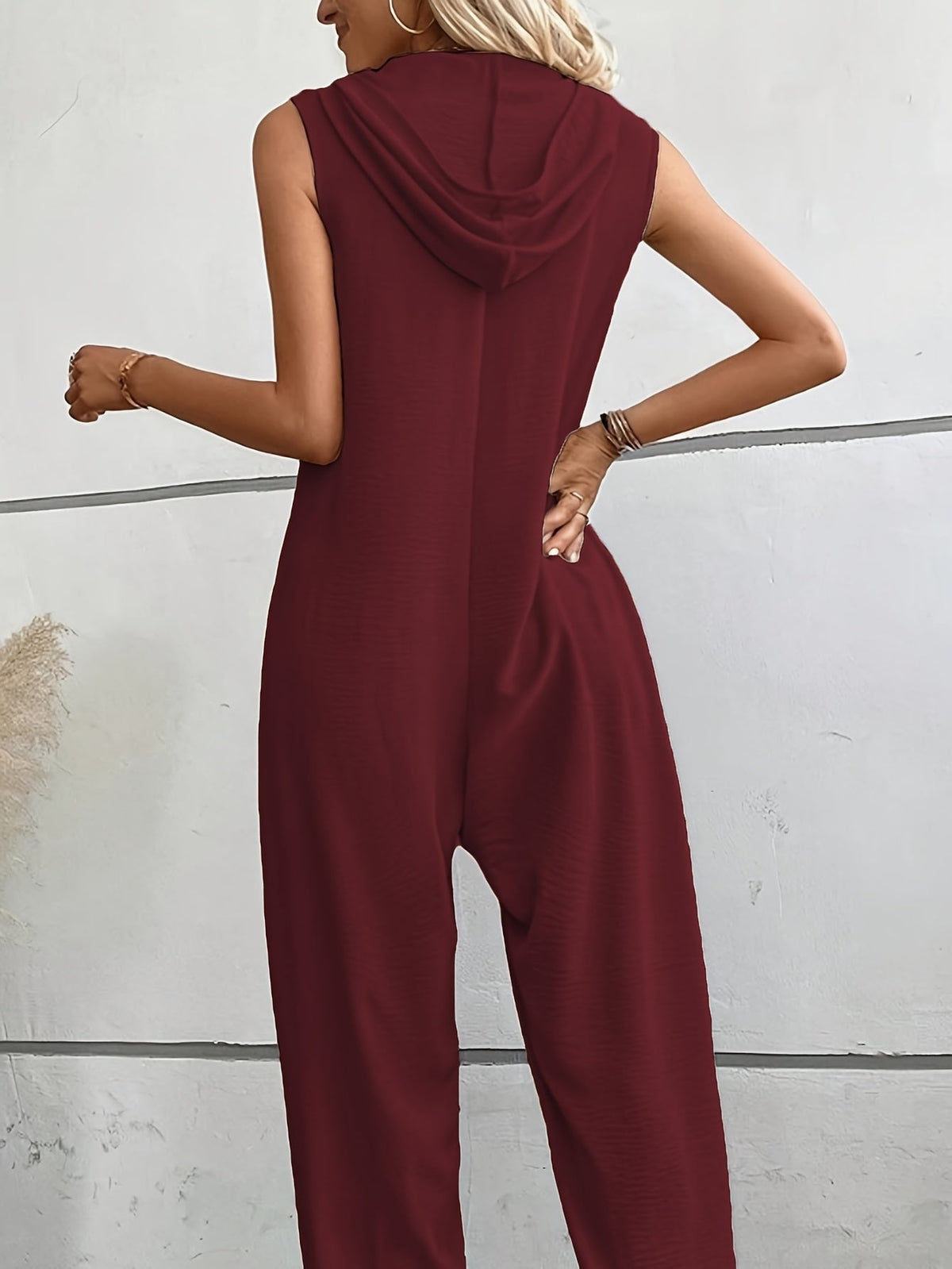 Marchesa Hooded Jumpsuit