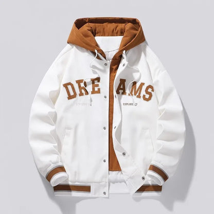 Varsity-Inspired Hooded Bomber – "Dreams" Edition