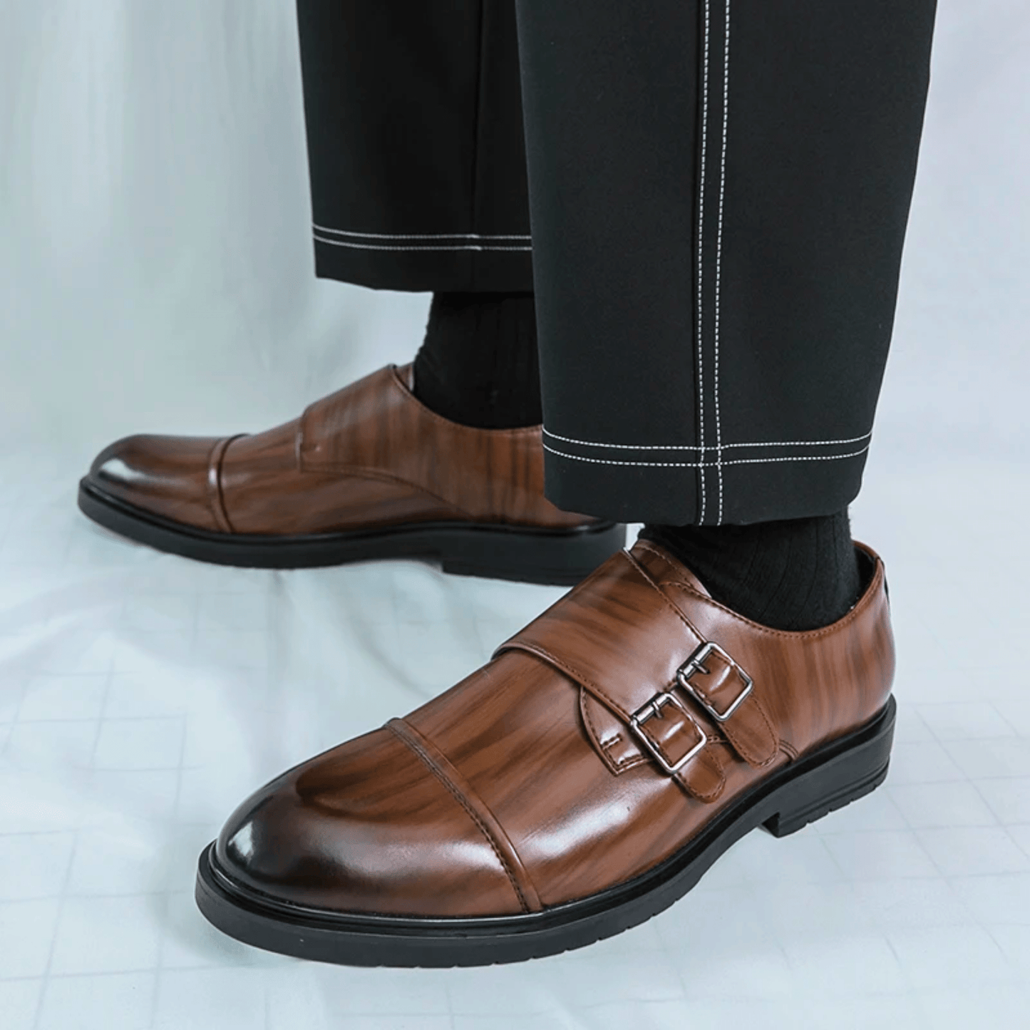 Savile Row Monk Strap