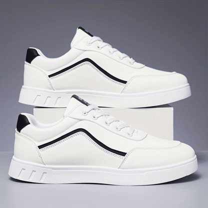 Estival Noir Leather Skate Low