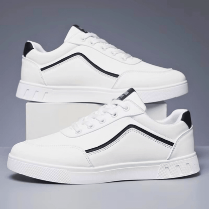 Estival Noir Leather Skate Low