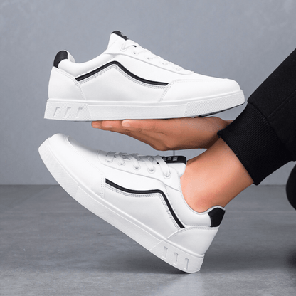 Estival Noir Leather Skate Low