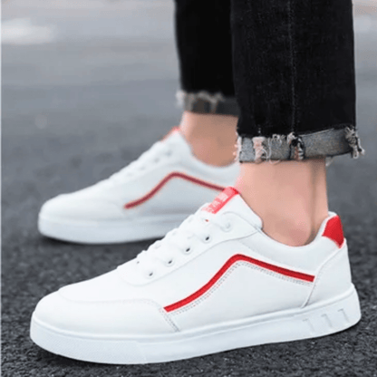 Estival Noir Leather Skate Low