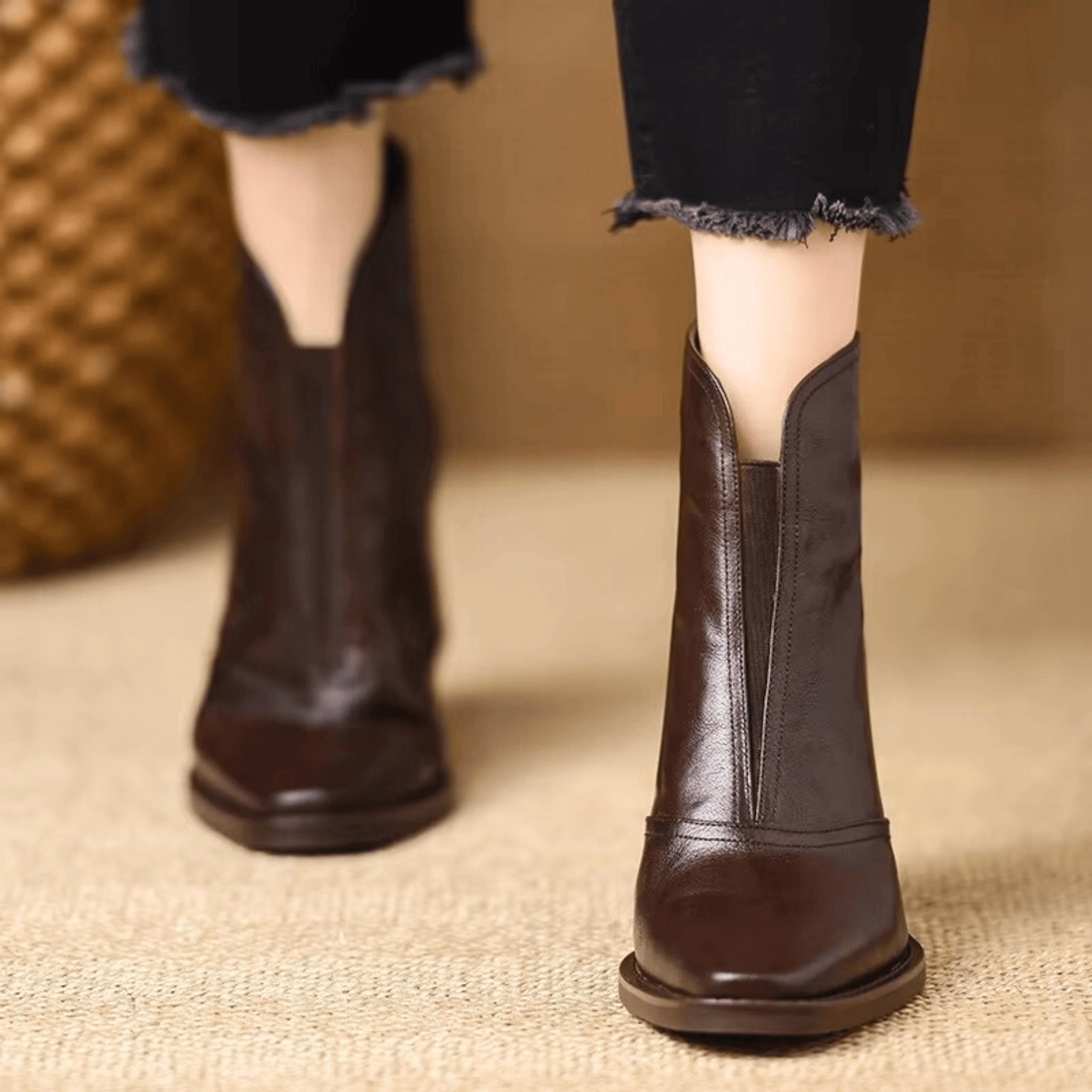 Sienna Front-Zip Boot
