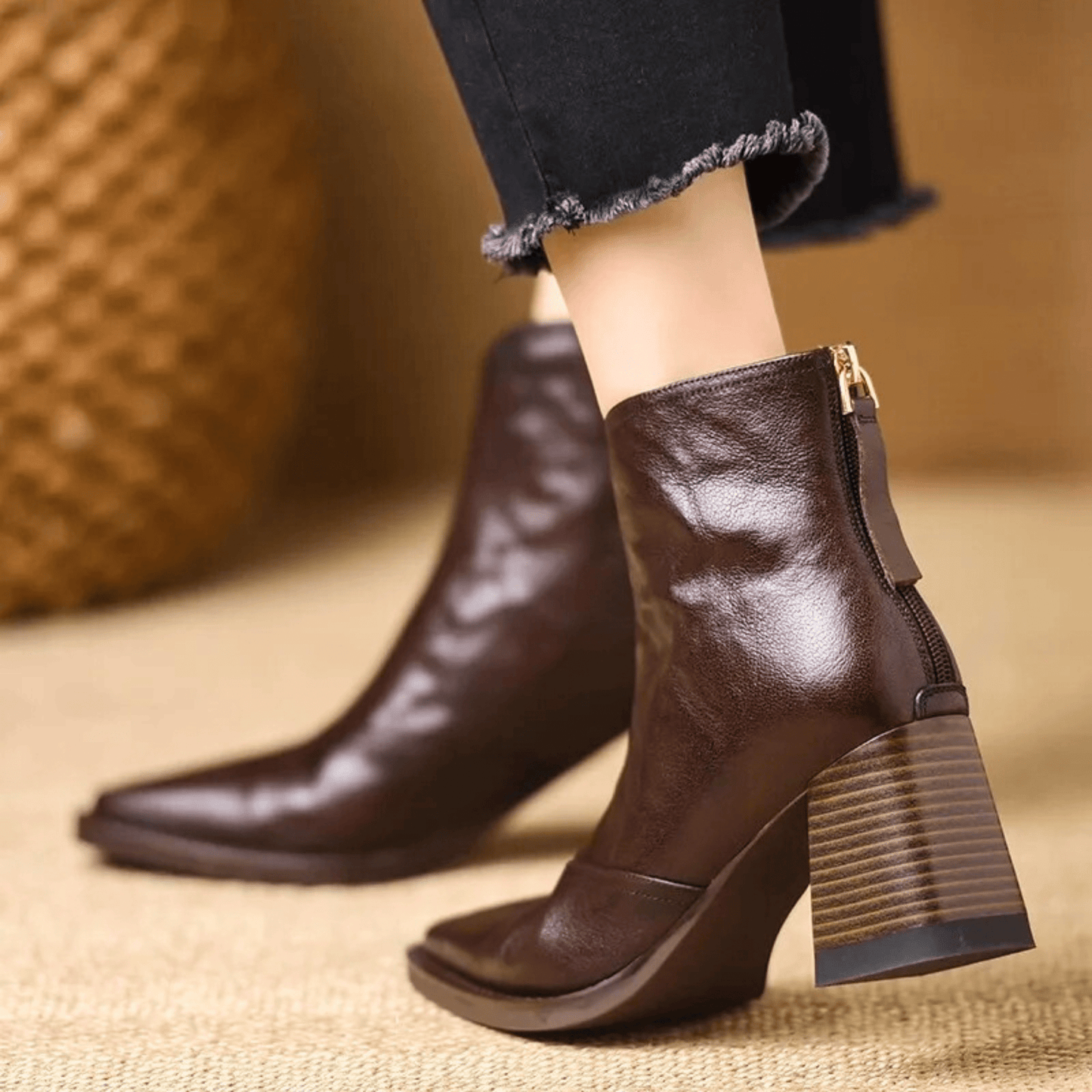 Sienna Front-Zip Boot