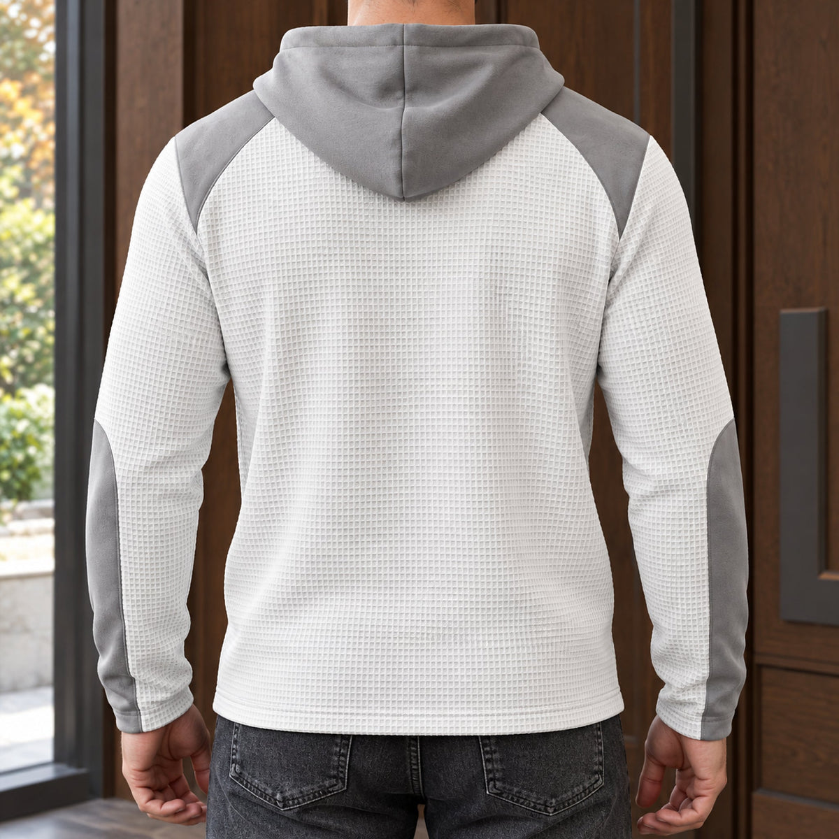 Colter Lace-Up Hoodie